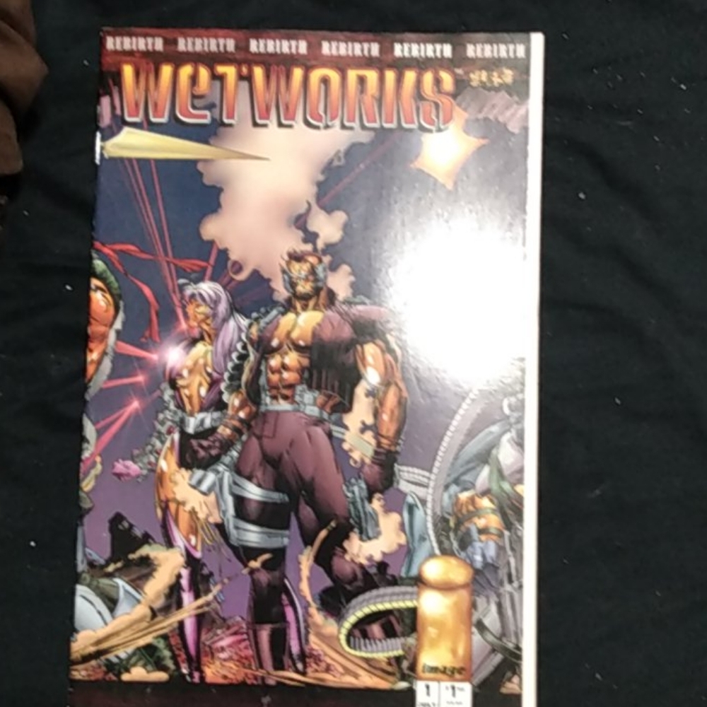 Rebirth wet works comic